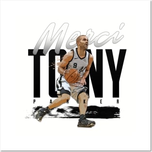 Tony Parker Retirement Posters and Art